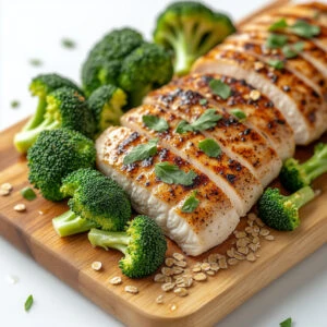 Пример меню на диете Дюкана